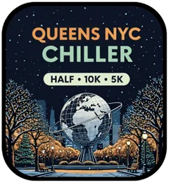 Queens NYC Chiller Half • 10K • 5K logo