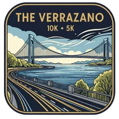 The Verrazano 10K & 5K Races logo