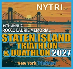 19th Annual Rocco Laurie Memorial Staten Island Triathlon/Duathlon logo