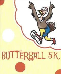 19th Annual Butterball 5K logo