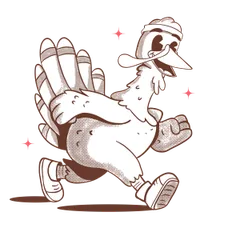 2026 Davidson Turkey Trot logo