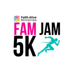 FAM JAM 5K logo