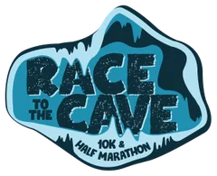 Race to the Cave Half Marathon, 10K & 5K logo