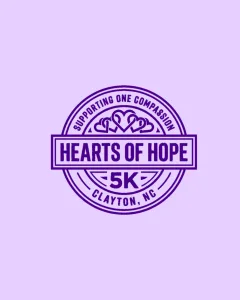Hearts of Hope 5k logo