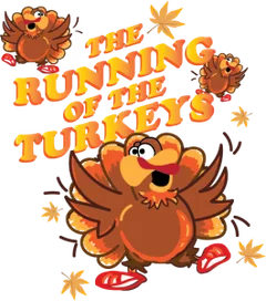Running of the Turkeys logo