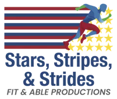 Stars, Stripes, & Strides logo