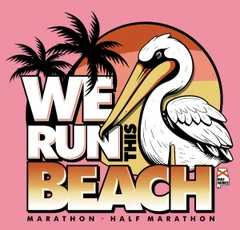 We Run This Beach Marathon logo