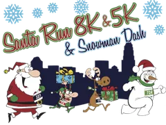 Santa Run 8K/5K & Snowman Dash logo