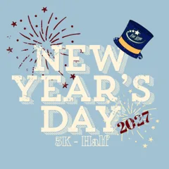 New Years Day 5K & Half Marathon at Cape Fear Vineyard & Winery logo
