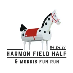 Harmon Field Half Marathon & Morris Fun Run logo