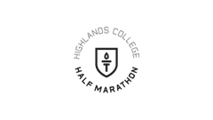 Highlands College Half Marathon, 10K, and 5K logo