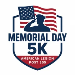 Memorial Day 5k logo